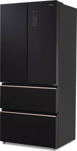 Холодильник Hyundai CM55043F черное стекло фото 3 в Екатеринбурге