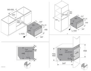 Встраиваемая микроволновая печь Asko OM8464A фото 4 в Екатеринбурге