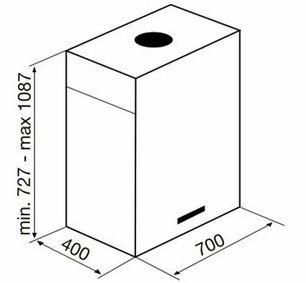 Вытяжка Кертинг KHA 7950 X Cube фото 3 в Екатеринбурге Вытяжка Korting KHA 7950 X Cube фото 3 в Екатеринбурге