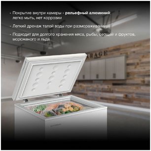 Морозильный ларь Hyundai CH15031 фото 4 в Екатеринбурге