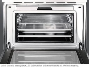 Компактный духовой шкаф с пароваркой Smeg SF4920VCB фото 2 в Екатеринбурге