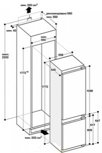 Встраиваемый холодильник Gaggenau RB 282-203 фото 3 в Екатеринбурге