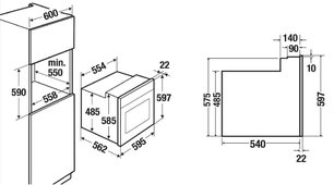Духовой шкаф Kuppersbusch B 6120.0 S фото 4 в Екатеринбурге