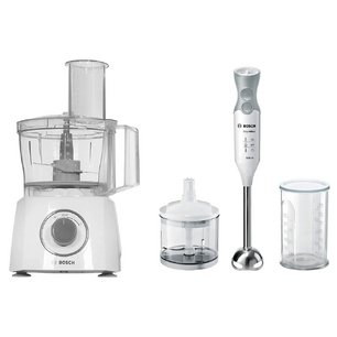 Bosch (кухонный комбайн MCM3200W + блендер MSM 66120) фото в Екатеринбурге