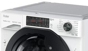 Встраиваемая стиральная машина с сушкой Haier HWDQ90B416FWB-RU фото 4 в Екатеринбурге