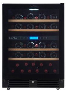 Встраиваемый под столешницу винный шкаф Селлар Приват CP043-2TBH фото 4 в Екатеринбурге Встраиваемый под столешницу винный шкаф CellarPrivate CP043-2TBH фото 4 в Екатеринбурге
