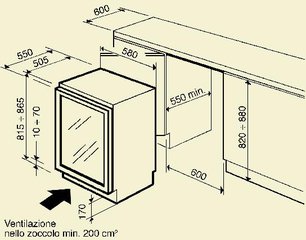 Винный шкаф IP CI 141 CF фото 2 в Екатеринбурге