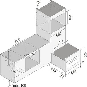 Духовой шкаф Ilve 645GTZ41/BK фото 2 в Екатеринбурге