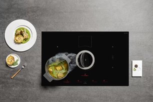 Варочная панель с вытяжкой Элика NIKOLATESLA SWITCH BL/F/83 фото 4 в Екатеринбурге Варочная панель с вытяжкой Elica NIKOLATESLA SWITCH BL/F/83 фото 4 в Екатеринбурге