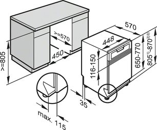 Посудомоечная машина Miele G 4700 SCi фото 3 в Екатеринбурге