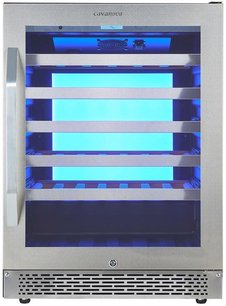 Встраиваемый винный шкаф Cavanova CV045-1TL фото 3 в Екатеринбурге