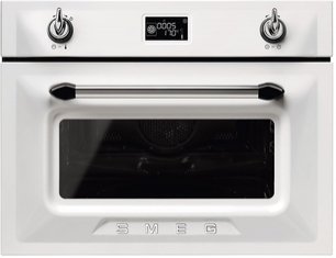 Компактный духовой шкаф с СВЧ Smeg SF4920MCB1 фото в Екатеринбурге