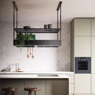 Вытяжка Фалмек Spazio 130 Island black matt фото 2 в Екатеринбурге Вытяжка Falmec Spazio 130 Island black matt фото 2 в Екатеринбурге