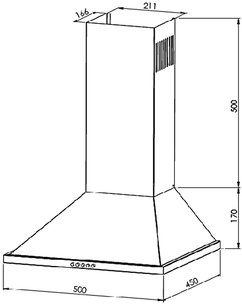 Вытяжка Зигмунд Штайн K 127.51 W фото 2 в Екатеринбурге Вытяжка Zigmund Shtain K 127.51 W фото 2 в Екатеринбурге