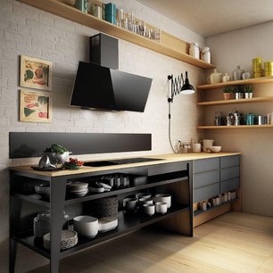 Вытяжка Элика SHIRE BK/A/90 NO PLUG фото 3 в Екатеринбурге Вытяжка Elica SHIRE BK/A/90 NO PLUG фото 3 в Екатеринбурге