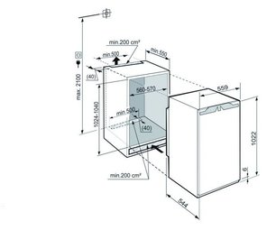 Встраиваемый холодильник Либхер IK 1954 Premium фото 4 в Екатеринбурге Встраиваемый холодильник Liebherr IK 1954 Premium фото 4 в Екатеринбурге