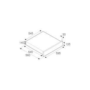 Встраиваемый ящик для подогрева Bertazzoni WD60A фото 4 в Екатеринбурге