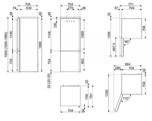 Холодильник Smeg FA8005LPO5 фото 3 в Екатеринбурге