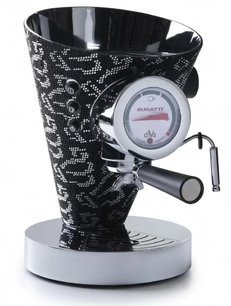 Кофеварка Bugatti DIVA 14000 Silver Black Swarovski фото в Екатеринбурге