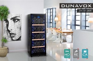 Винный шкаф Dunavox DX-147.280K фото 2 в Екатеринбурге