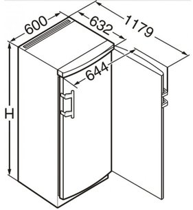 Морозильник Либхер G 2033 Comfort SuperFrost фото 3 в Екатеринбурге Морозильник Liebherr G 2033 Comfort SuperFrost фото 3 в Екатеринбурге