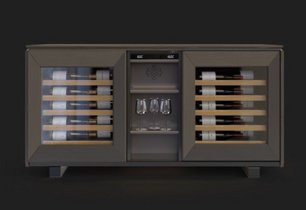 Двухтемпературный винный шкаф EuroCave D-HARMONIE D-H004 фото в Екатеринбурге