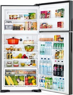 Холодильник Hitachi R-VG 660 PUC7-1 GGR фото 3 в Екатеринбурге