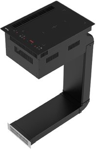 Индукционная варочная панель с интегрированной вытяжкой Кертинг HIBH 40980 NB фото 2 в Екатеринбурге Индукционная варочная панель с интегрированной вытяжкой Korting HIBH 40980 NB фото 2 в Екатеринбурге