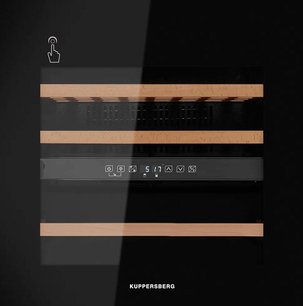 Встраиваемый винный шкаф Kuppersberg RBW 66 фото 2 в Екатеринбурге