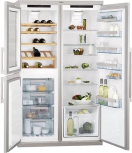 Холодильник AEG S95900XTM0 (правая часть S93200KDM0 + левая часть S92700CNM0) фото 2 в Екатеринбурге