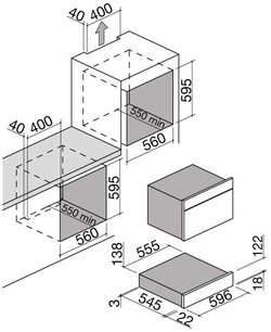 Встраиваемый подогреватель посуды Barazza 1CEEVS фото 2 в Екатеринбурге