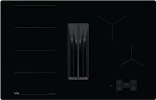 Варочная панель со встроенной вытяжкой AEG TU84CF43CB фото в Екатеринбурге