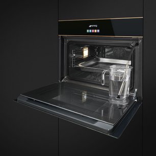 Духовой шкаф комбинированный с пароваркой Smeg SF4604VCNR1 фото 2 в Екатеринбурге