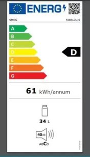 Холодильник Smeg FAB5LDUJ5 фото 3 в Екатеринбурге