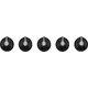 Набор ручек для варочных поверхностей Smeg  Linea 5MP1GOGB3