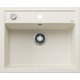 Мойка BLANCO DALAGO 6 Silgranit мягкий белый, клапан-автомат