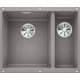 Мойка BLANCO SUBLINE 340/160-U Silgranit алюметаллик, чаша слева