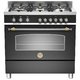 Варочный центр Bertazzoni HER90 6 HYB S NET