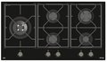 Газовая стеклянная варочная панель Korting HGG 9987 CTN FLC