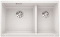 Мойка Blanco SUBLINE 430/270-U с отводной арматурой InFino® белый