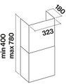 Декоративный короб Falmec KCCFN.00#B Декоративный короб Falmec KCCFN.00#B