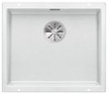 Мойка Blanco SUBLINE 500-U SILGRANIT отводная арматура InFino® белый