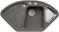 Мойка Blanco Delta-F темная скала