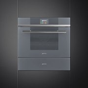 Компактный духовой шкаф с пароваркой Smeg SF4104VCS фото 2 в Екатеринбурге