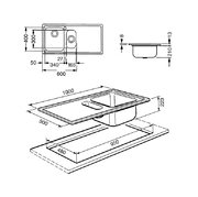 Мойка Smeg LM102S фото 2 в Екатеринбурге
