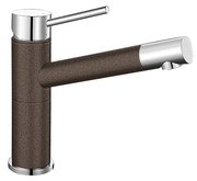 Смеситель Blanco Alta compact chrome/Silgranit жемчужный фото 2 в Екатеринбурге