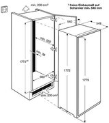 Встраиваемый морозильник De Dietrich DFS 920 JE фото 2 в Екатеринбурге