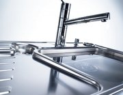 Смеситель Franke Landy 350 выдвижной шланг хром фото 2 в Екатеринбурге