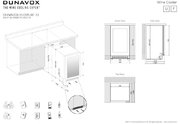 Винный шкаф Dunavox DAUF-38.100DSS фото 2 в Екатеринбурге