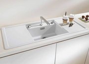 Мойка Бланко Alaros 6S аксессуары из белого стекла темная скала фото 2 в Екатеринбурге Мойка Blanco Alaros 6S аксессуары из белого стекла темная скала фото 2 в Екатеринбурге